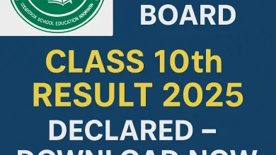 HBSE Haryana Board Class 10th Result 2025